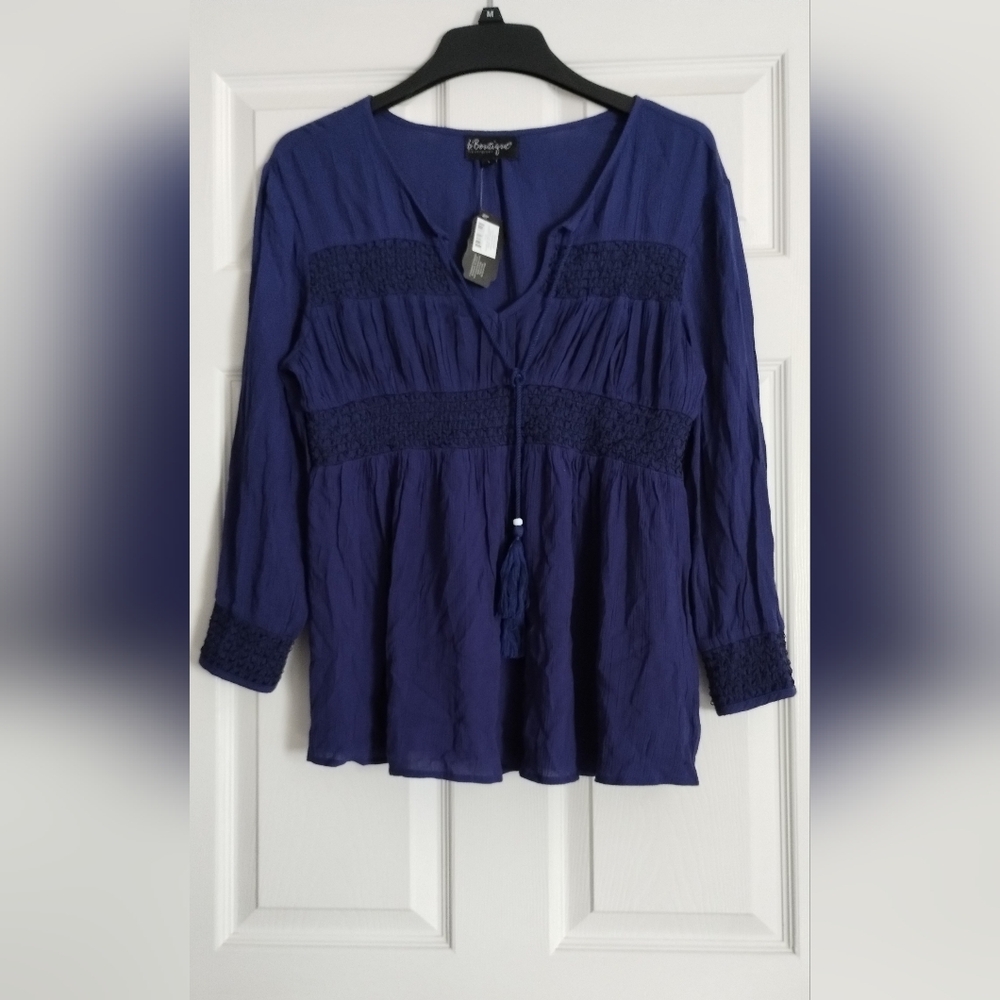 b.boutique Peasant Top